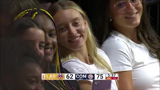 Paige Bueckers, Nika Muhl, UConn Huskies Support Former Teammates At Connecticut Sun vs L.A. Sparks