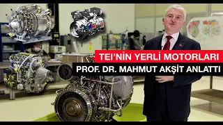 Parça imalatından yerli motora TEI... Prof. Dr. Mahmut Akşit Tolga Özbek'e anlattı #tei #yerlimotor