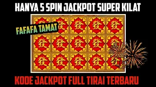 JACKPOT FULL TIRAI TERBARU !! KODE JP CEPAT 5 SPIN ROOM FAFA JP HARI INI