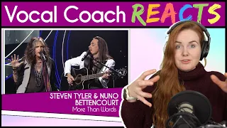 Vocal Coach reacts to Steven Tyler & Nuno Bettencourt - Extreme  - More Than Words