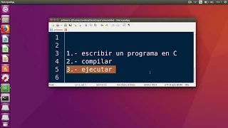 Aprender a programar en C Linux [ 1 ]:  Compilar y Ejecutar