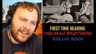 FIRST TIME HEARING Tielman Brothers - Rollin Rock on Live TV show 1960