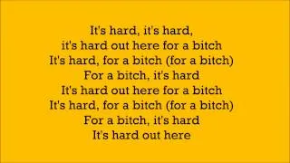 Hard Out Here ~ Lily Allen ~ Lyric Video