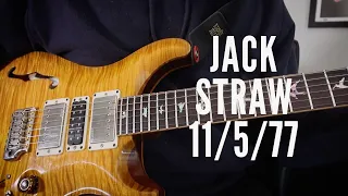 Jerry Garcia solo breakdown! Jack Straw 11/5/77.