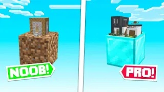 Minecraft NOOB vs PRO: SAFEST TINY HOUSE BUILD CHALLENGE With @DestroyerArmy And @UKHUNTER HINDI