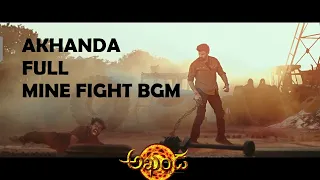 Murali Krishna's Mine Fight BGM | Akhanda BGMS | Nandamuri Balakrishna | Pragya Jaiswal | Thaman.S