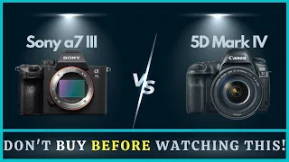 Sony A7 III vs Canon 5D Mark IV | Which is Better Full-frame Camera?