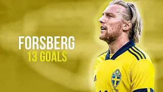 EMIL FORSBERG | ALL 13 GOALS FOR SWEDEN