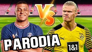 Kylian Mbappé vs Erling Haaland (Parodia Despacito)