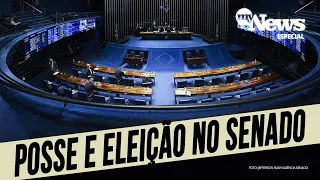 Posse dos senadores eleitos em 2022 | Marinho ou Pacheco: quem será o novo presidente do Senado?