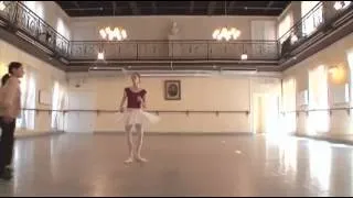 Olga Smirnova - rehearsal of Aurora’s act 1 variation from ‘The Sleeping Beauty’