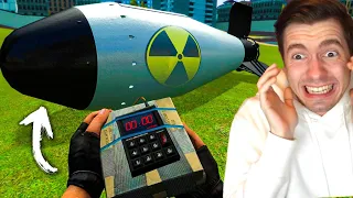 EXPLODI UMA BOMBA ATÔMICA muito REALISTA!!! - Gmod