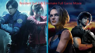 Resident Evil 2 and 3 Remake Complete Game Movie ( Chronological Order) @ 1080p 60 FPS