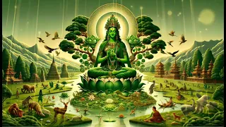 Buddhist song，绿度母心咒，聆听，跟诵获得福气加持，健康，财富，智慧，平安，为你和你的家人祈福#佛教 #佛教歌曲 #buddha #buddhism #buddhist
