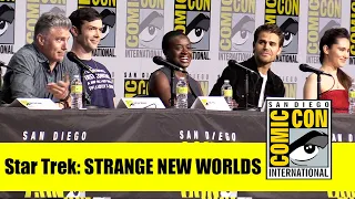 STAR TREK: STRANGE NEW WORLDS | Comic Con 2022 Full Panel (Anson Mount, Celia Rose Gooding)