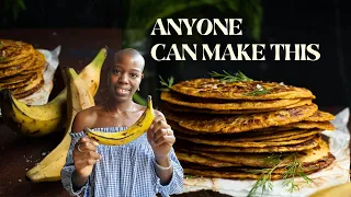 GLUTEN-FREE PLANTAIN FLATBREAD: cooking tips, meal prep, quick recipes | Episode 51 | Creative Phebe