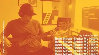 "Beer Never Broke My Heart" by Luke Combs | Bass Cover by Jamie Windham