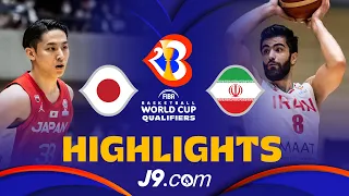 🇯🇵 Japan vs 🇮🇷 Iran  | J9 Basketball Highlights - #FIBAWC 2023 Qualifiers