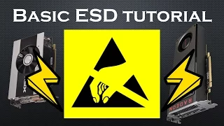 [Tutorial] Basic ESD tutorial (Static electricity, ESD damage, etc.)