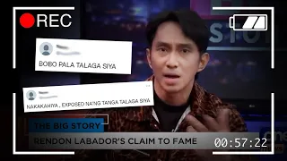 Ang NAKAKAHIYANG interview ni RENDON LABADOR