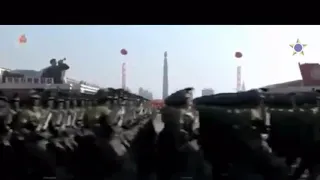 North Korean parade but it’s to the theme of the Grand Army of the Republic