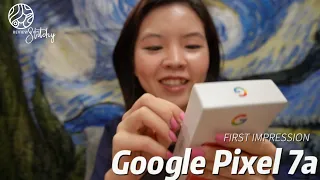 Google Pixel 7a unboxing & first impression