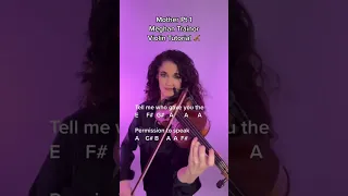 Mother, Meghan Trainor, Pt 1.  Susan Holloway Violin Tutorial #violintutorial #violin