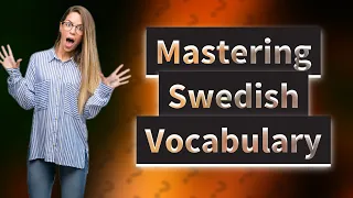 How Can I Learn Swedish Vocabulary for Apartment Living with Subtitled Videos?