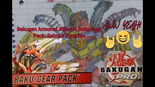 Bakugan Armored Alliance Shields of Vestroia Unboxing: Sabra x Pyravian Baku Gear Pack