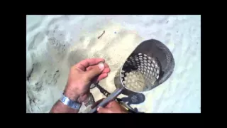 Monster gold and silver from detecting the lake beach