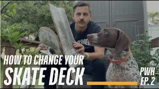 How to change your skateboard deck | Beginner Skate Tip | Post-Work Hangs Ep. 2