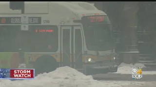 'We're Not Surprised': Bostonians Take Slow Commute In Stride Amid Snow Storm