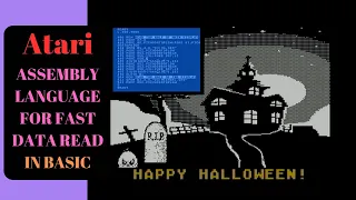 ATARI FAST data read using Assembly language in BASIC