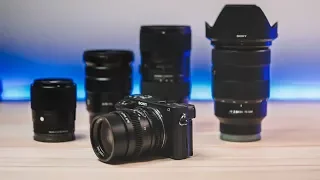 Best Video Lenses for the Sony A6500 and A6300