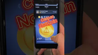 Секрет Notcoin #крипта #notcoin #airdrop