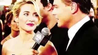 Leo DiCaprio & Kate Winslet Golden Globes Moments