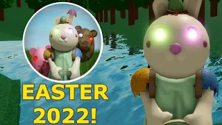 How to get "EASTER 2022" BADGE + EASTER BUNNY MORPH/SKIN in ACCURATE PIGGY RP: THE RETURN! - Roblox