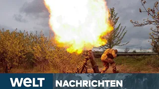 SCHLACHT UM DONBASS: Abnutzungskrieg - Lage in Ostukraine auf Messers Schneide | WELT Nachtstream