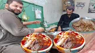 Best Peshawari Siri Paye | Shiekh Siri Paye Peshawar | Subah ka Nashta | Pakistani Street Food |