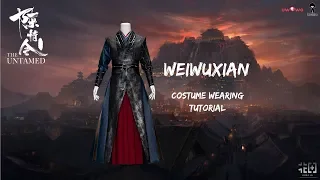 The Untamed WeiWuxian costume wearing tutorial Video