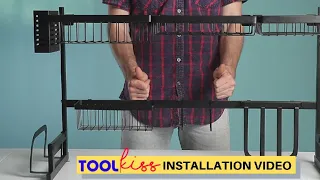 TOOLKISS OVER THE SINK DISH DRYING RACK(BASIC)