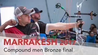 Reo Wilde v Mike Schloesser [no sound] – compound men’s bronze final | Marrakesh 2017