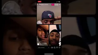 Chunkz and Aj shabeel speak Somali on instagram live