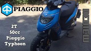 Piaggio Typhoon 50cc Review (2015"2Stroke)