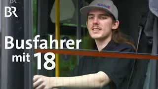 Busfahrer mit 18: Felix und sein Traumberuf | Wir in Bayern | BR