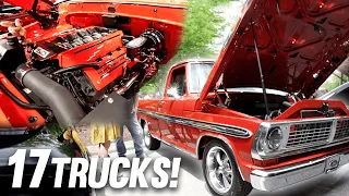 17 Badass Trucks at F100 GRAND NATIONALS 2023!