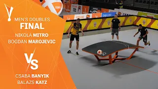 European Teqball Tour - Skopje | Men's Doubles, Finals | N. Mitro B. Marojevic vs Cs. Banyik B. Katz