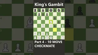 CHECKMATE in 10 with King's Gambit