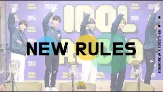 [IDOL RADIO] 191108 투모로우바이투게더 (TOMORROW X TOGETHER) - New Rules /아이돌 라디오 직캠