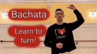 Inside Turns (in-depth explanation) - Bachata Tutorials by Red Bear Dance - How to Turn Better